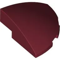 Brick Round Corner, Curved 3 x 3 x 1 Quarter Circle