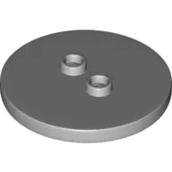 Plate Special Round 4 x 4 with 2 Studs [Plain]