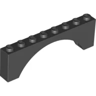 Brick Arch 1 x 8 x 2