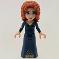 Merida - Dark Blue Dress