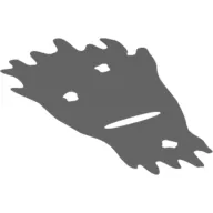 Neckwear Poncho, Tattered, Wide Hole