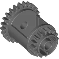 Technic Gear Differential, 24 -16 Tooth with Clutch on Both Sides