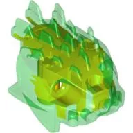 Large Figure Head Barraki Ehlek with Marbled Lime Pattern