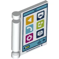 Book Cover with Tablet Apps Print