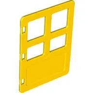 Duplo Door 1 x 4 x 4 with Four Panes