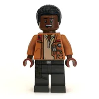 Finn, Tan Undershirt, Pearl Dark Gray Legs