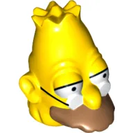 Minifig Head Special, Simpsons, Grandpa Simpson