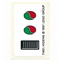 Sticker Sheet for Set 8216-1