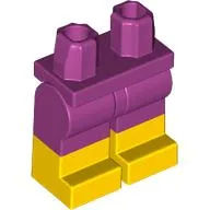Hips with Magenta Legs and Yellow Boots Pattern