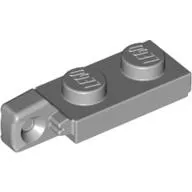 Hinge Plate 1 x 2 Locking with 1 Finger On End, with Groove
