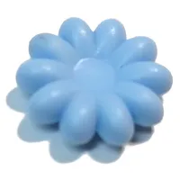 Clikits Icon, Flower 2 x 2 Large, 10 Petals with Pin [Frosted]