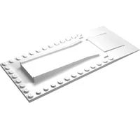 Baseplate Raised 8 x 18 with Garage Floor Plate (Old style)