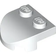 Brick Curved 2 x 2 with Curved Front, 2 Studs