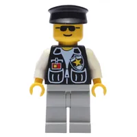 Police - Black vest, Light Gray Legs, Black Hat
