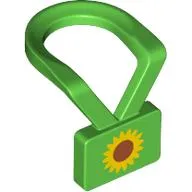 Neckwear, Lanyard with Sunflower print