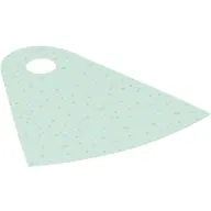 Neckwear Cape, Curved Bottom, One Small Top Hole [Plain]