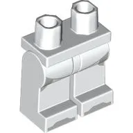 Hips and White Legs with Light Bluish Grey Shapes, Toes print