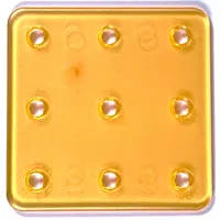 Clikits Connector, Square 8 x 8 with 9 Holes
