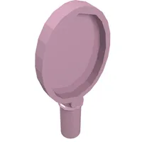 Equipment Hand Mirror with Heart on Reverse [Hair Accessory]