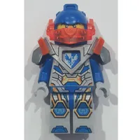 Clay Moorington with Trans-Orange Visor and Silver Armor