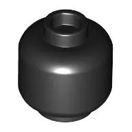 Minifig Head [Plain] [Vented Stud - 2 Holes]