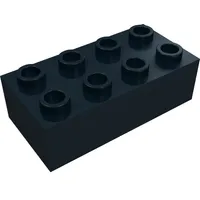 Minitalia Brick 2 x 4 with Centre Cross Supports