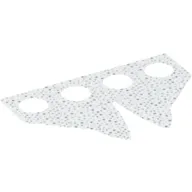 Hipwear Coattails, Pointed with Silver Speckles Print