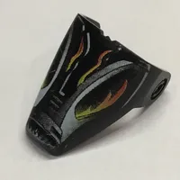 Large Figure Visor / Limb Cover, Armour with Flare Print