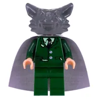Remus Lupin, Dark Green Suit, Wolf Head