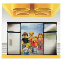 Picture Frame, Bottom Tubs of a Yellow Brick Print