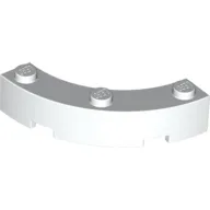 Brick Round Corner 4 x 4 Macaroni Wide with 3 Studs