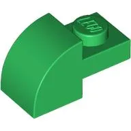 Brick Curved 1 x 2 x 1 with Curved Top
