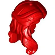 Hair, Long Wavy with Lock on Side