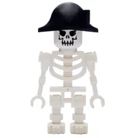 Skeleton, Evil Face, Bicorne Hat