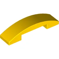 Slope Curved 4 x 1 Double with No Studs