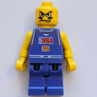 Basketball Player, Violet Torso, violet Legs 5