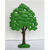Plant, Tree Flat Oak painted with solid base