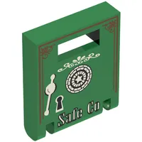Box 2 x 2 x 2 Door with Slot and Safe with 'Safe Co' Print