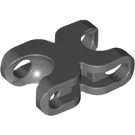 Large Figure Skeletal, Connector, 2 x 3 with Two Ball Sockets, Rounded Ends