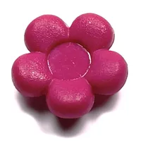 Clikits Icon, Flower 2 x 2 Small, 5 Petals with Pin [Frosted]