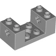 Brick Special 2 x 4 x 1 1/3 with Axle Holes and 2 x 2 Recessed and Hole
