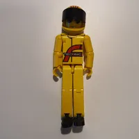 Technic Figure Yellow Legs, Yellow Top [Power Puller Driver] - Yellow Helmet