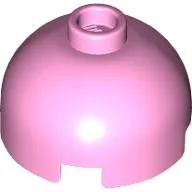 Brick Round 2 x 2 Dome Top, Vented Stud