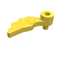 Headwear Accessory Plume Dragon Wing Left