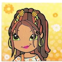 Clikits Insert 4 x 4 with 'Daisy' Print