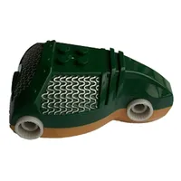 Large Figure Torso with Kentis, Sir Print (with Dark Green Front and Silver Chain Mail) Brick 2 x 2 Relief (Series 3)