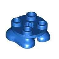 Feet, 2 x 2 x 2/3 with 4 Studs on Top