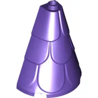 Tower Roof 2 x 4 x 4 Half Cone Shaped with Roof Tiles