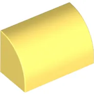 Brick Curved 1 x 2 x 1 No Studs