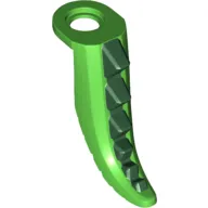 Minifig Neckwear Tail Lizard with Dark Green Horns